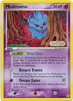 Misdreavus - 40/92 - Uncommon - Reverse Holo